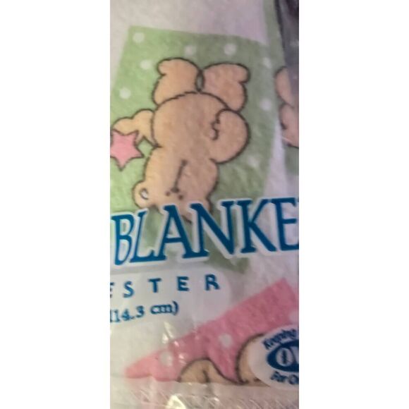 Vintage Owen Fleece Crib Blanket - Picture 7 of 7